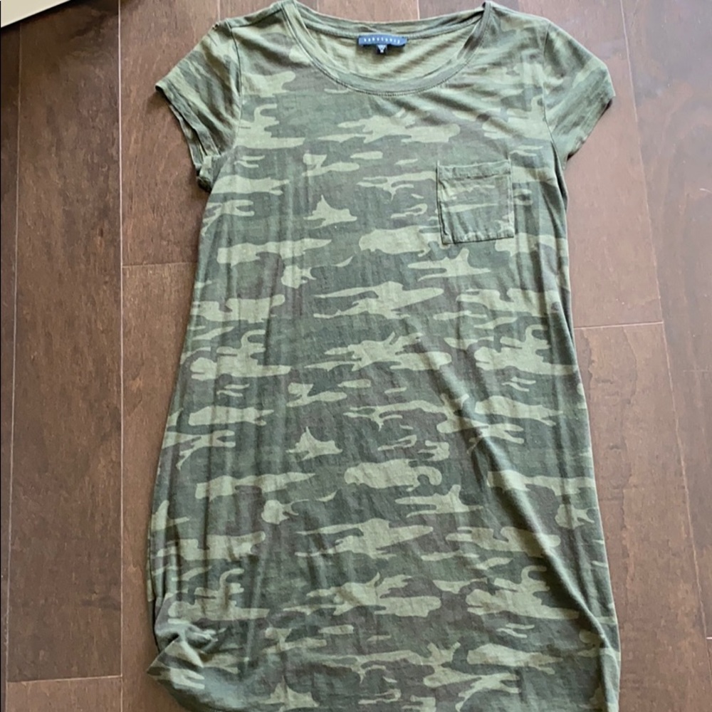 camo t shirt dress
